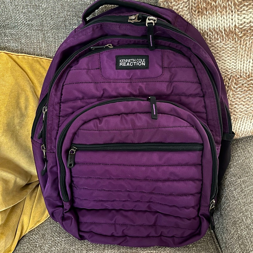 Kenneth Cole Reaction Laptop Backpack EUC